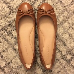 Banana Republic brown leather ballet flat 6.5M